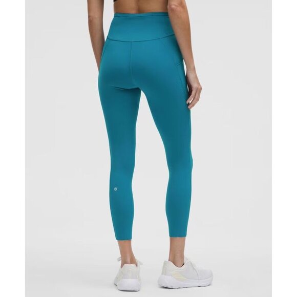 Fast and Free High-Rise Tight 25" (5 Pocket) - Hawaiian Blue - Picture 2 of 6